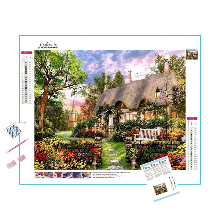 Chalet & Jardin Broderie Diamant Diamond Painting