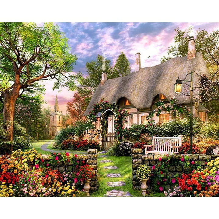 Chalet & Jardin Broderie Diamant Diamond Painting