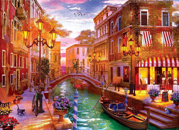 Coucher de Soleil de Venise Broderie Diamant Diamond Painting