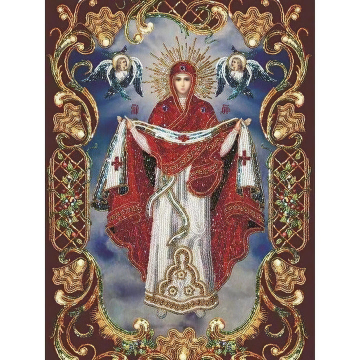 Fleur des saints chrétiens Broderie Diamant Diamond Painting