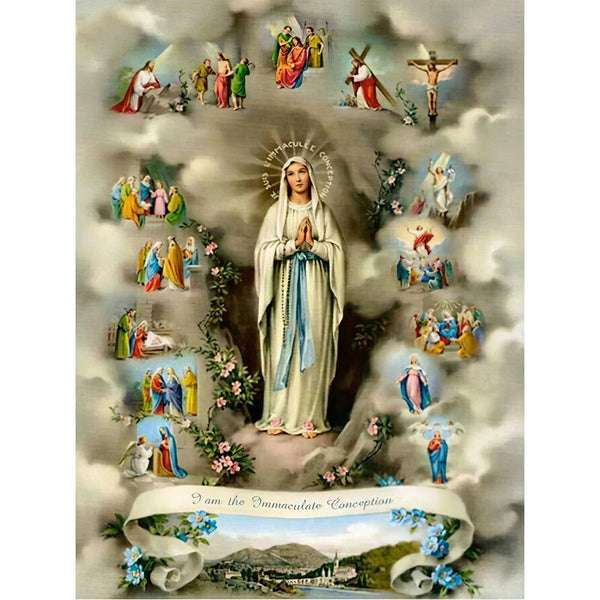 La vie de Jésus Broderie Diamant Diamond Painting