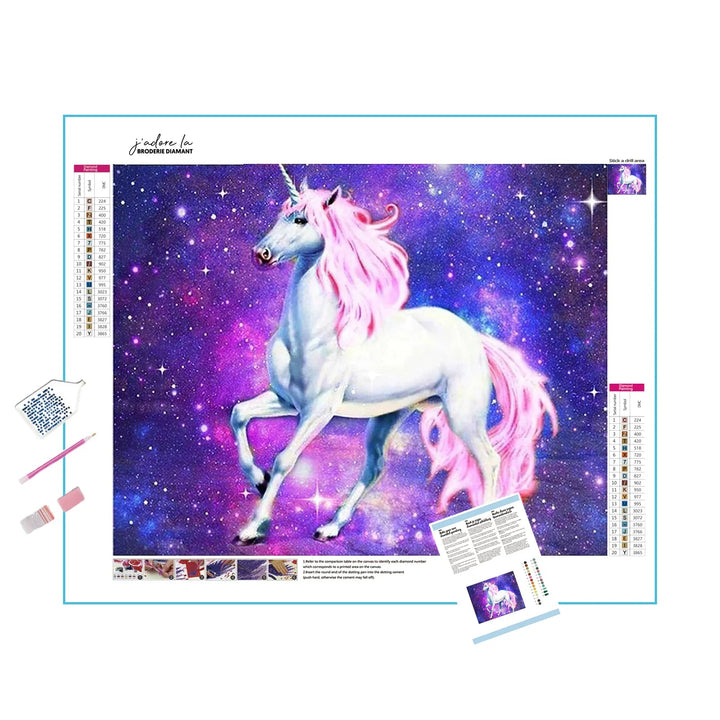 Licorne Broderie Diamant Diamond Painting