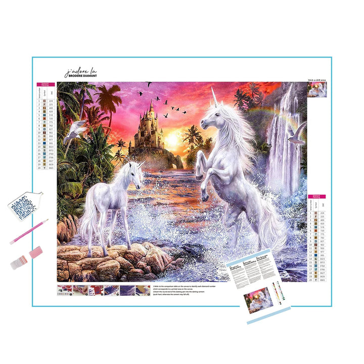 Licorne Broderie Diamant Diamond Painting