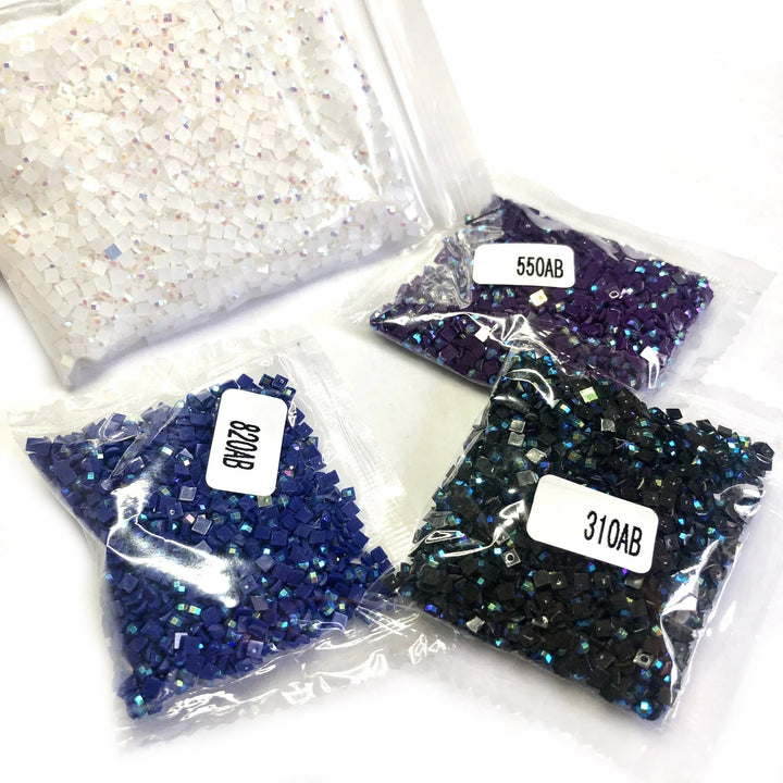 Lot de 10 sachets perle pour broderie diamant Broderie Diamant Diamond Painting