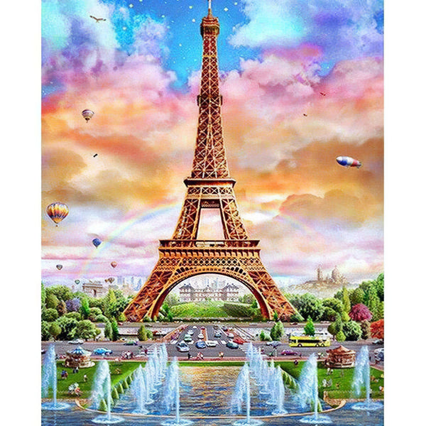 Tour Eiffel Broderie Diamant Diamond Painting